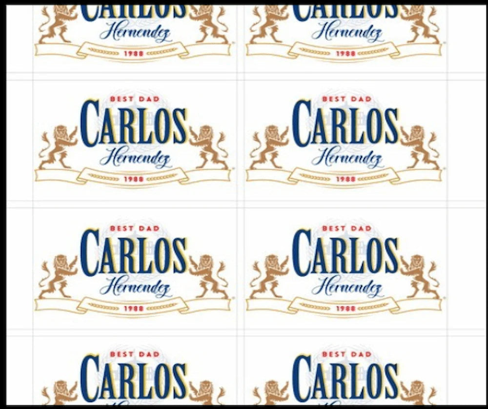 EZPZ Model Bottle Label