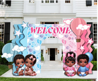 Gender Reveal Team Blue Team Pink