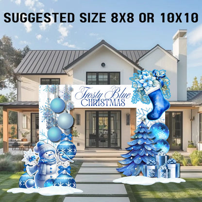 Frosty Blue Christmas
