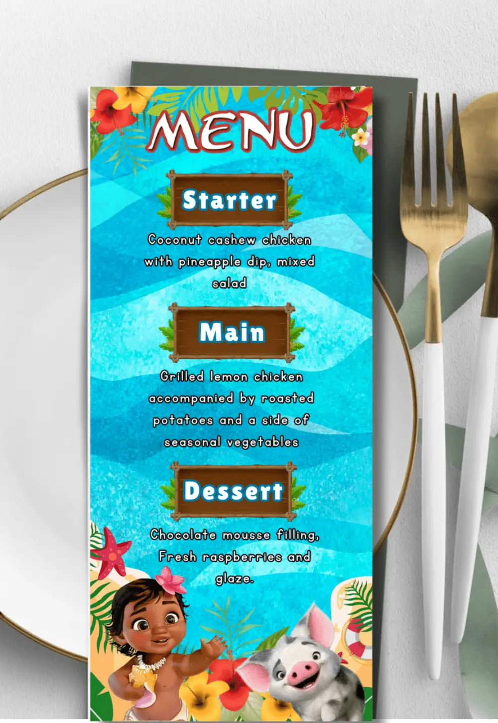 Moana Themed Party
