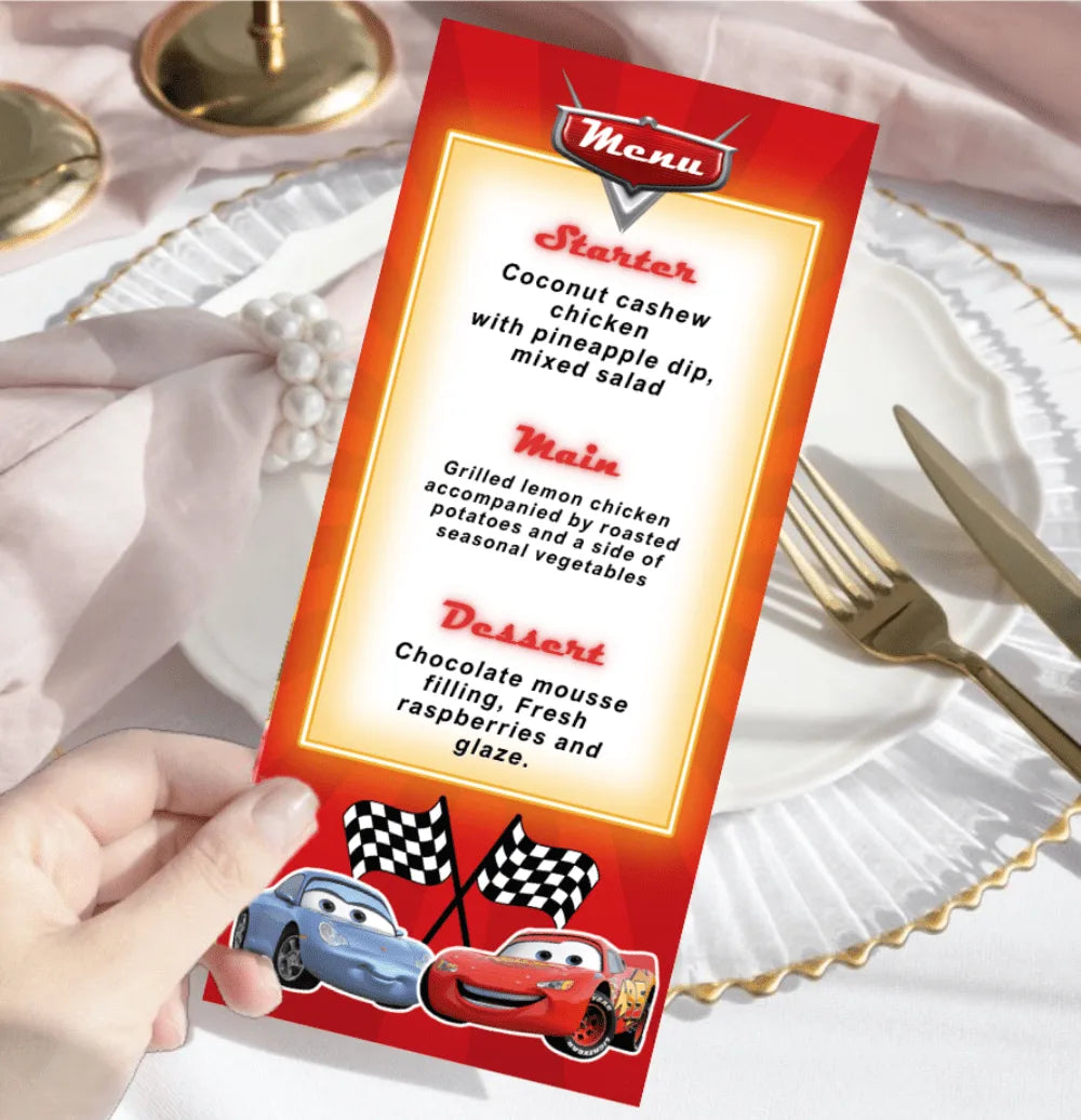Racecar Speedway Party