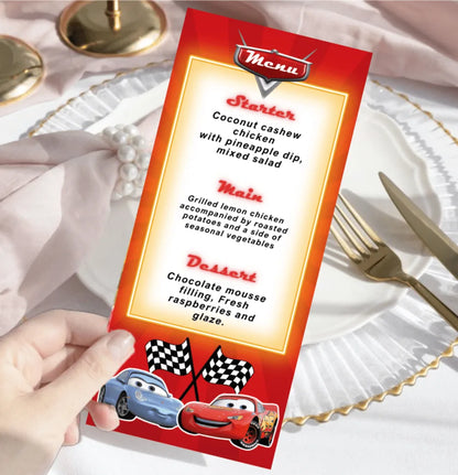 Racecar Speedway Party
