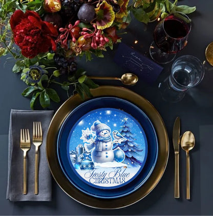 Frosty Blue Christmas
