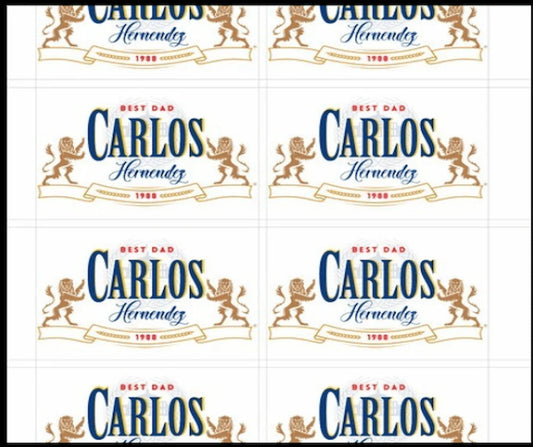 EZPZ Model Bottle Label