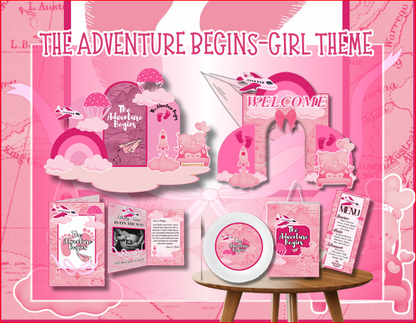 The Adventure Begins-Girl Theme